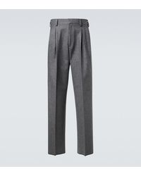 ZEGNA - Wool Straight Pants - Lyst