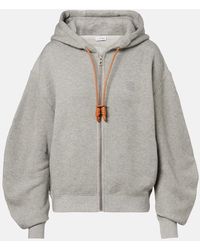 Loewe - Kapuzenjacke Flamenco Aus Baumwolle Und Kaschmir - Lyst