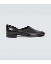 Bode - House Shoe Leather Loafers - Lyst