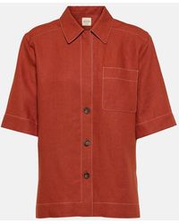Tod's - Camisa de lino - Lyst