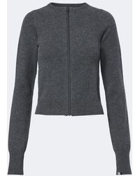 Extreme Cashmere - N°494 Tangerine Cashmere-Blend Cardigan - Lyst