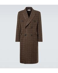 Our Legacy - Whale Checked Virgin Wool Coat - Lyst