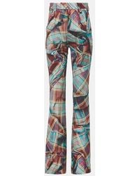 Vivienne Westwood - W Ray Printed Twill Trousers - Lyst
