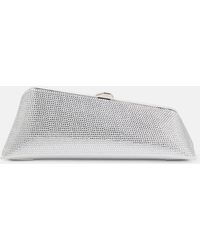 The Attico - Long Night Embellished Leather Clutch - Lyst