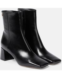 Gianvito Rossi - Freeda Leather Ankle Boots - Lyst