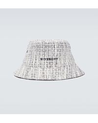 Givenchy - Embroidered 4g Reversible Bucket Hat - Lyst