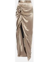 Vivienne Westwood - Panther Asymmetric Maxi Skirt - Lyst
