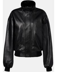 Balenciaga - Leather Blouson - Lyst