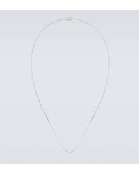 Tom Wood - Square Chain Silver Necklace - Lyst