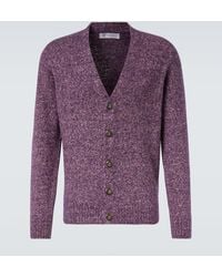 Brunello Cucinelli - Alpaca, Wool, And Silk-Blend Tweed Cardigan - Lyst