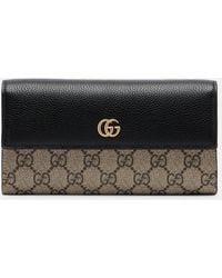 Gucci - Portemonnaie Mit Kettenriemen Gg Marmont Aus Leder - Lyst