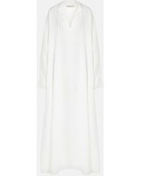 Asceno - Linen Midi Dress - Lyst