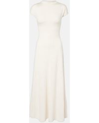 TOVE - Lenore Knitted Wool And Silk Midi Dress - Lyst