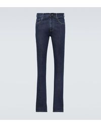 Canali - Jeans regular con 5 tasche - Lyst