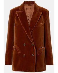 Blazé Milano - Everynight Cotton Velvet Blazer - Lyst