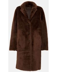 JOSEPH - Britanny Reversible Shearling-Lined Leather Coat - Lyst