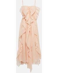 Chloé - Midi Dress - Lyst