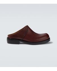 Dries Van Noten - Leather Mules - Lyst
