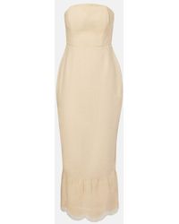 Posse - Essie Linen Maxi Dress - Lyst