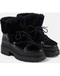 Yves Salomon - Shearling Ankle Boots - Lyst