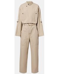 Isabel Marant - Nessime Cotton And Linen Jumpsuit - Lyst