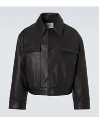 Studio Nicholson - Leather Jacket - Lyst