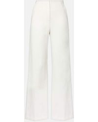 Faithfull the Brand - High-Rise Linen Wide-Leg Pants - Lyst
