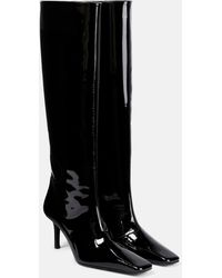 Acne Studios - Patent Leather Knee-high Boots - Lyst