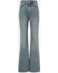 Balenciaga - Mid-Rise Flared Jeans - Lyst
