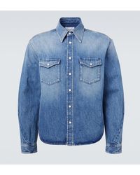Givenchy - Couture Seam Denim Shirt - Lyst