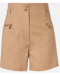 Max Mara - Wool Shorts - Lyst