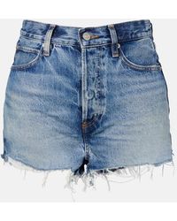 FRAME - The Dare Denim Shorts - Lyst