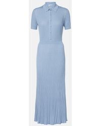 Gabriela Hearst - Amor Ribbed-Knit Silk And Cashmere Maxi Dress - Lyst