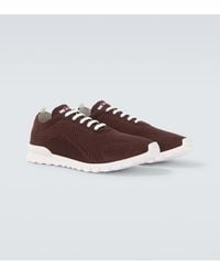 Kiton - Fits Knitted Sneakers - Lyst