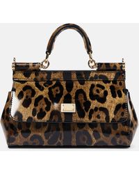 Dolce & Gabbana - X Kim Sicily Small Leather Shoulder Bag - Lyst