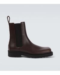 Bottega Veneta - Ben Leather Chelsea Boots - Lyst