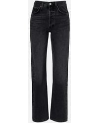 Agolde - Kelly High-Rise Straight Jeans - Lyst