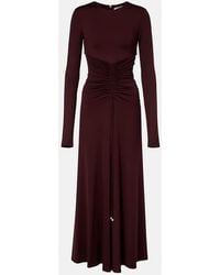 Max Mara - Doppia Gathered Maxi Dress - Lyst