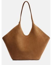 Aesther Ekme - Tote Bag Phantom Large Aus Veloursleder - Lyst