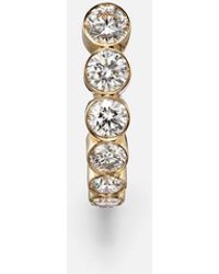Sophie Bille Brahe - Boucle Ensemble 18Kt Single Earring With Diamonds - Lyst