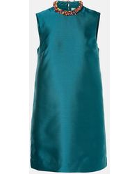 ALÉMAIS - Beaded Minidress - Lyst