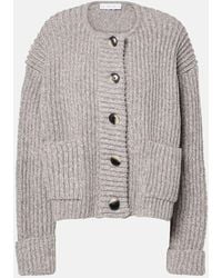 Proenza Schouler - Label Azura Wool Cardigan - Lyst