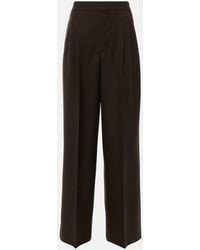 Ami Paris - Virgin Wool Straight-Leg Pants - Lyst