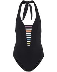 Karla Colletto - Beatrix Halterneck Swimsuit - Lyst