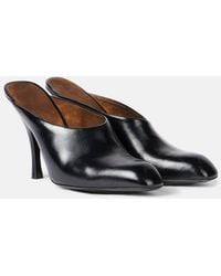 KHAITE - Colt 100 Leather Mules - Lyst