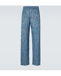 Dries Van Noten - Pantaloni Regular Con Stampa - Lyst