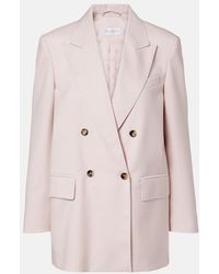 Max Mara - Ombrosa Wool-Blend Blazer - Lyst