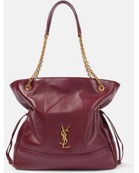 Saint Laurent - Jamie Shopping Leather Tote Bag - Lyst