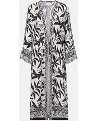 Velvet - Addison Printed Beach Cover-Up - Lyst