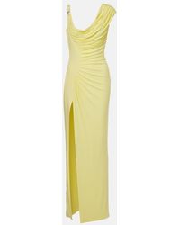 Versace - Draped Dress - Lyst